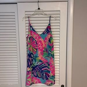 LELA DOUBLE-V-NECK DRESS